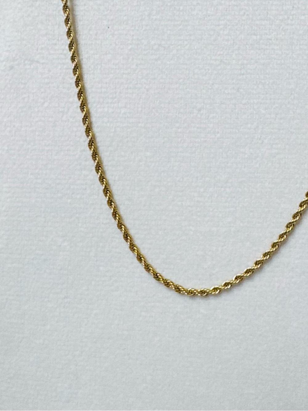 Gold Twist Rope Chain Necklace - Women Jewelry